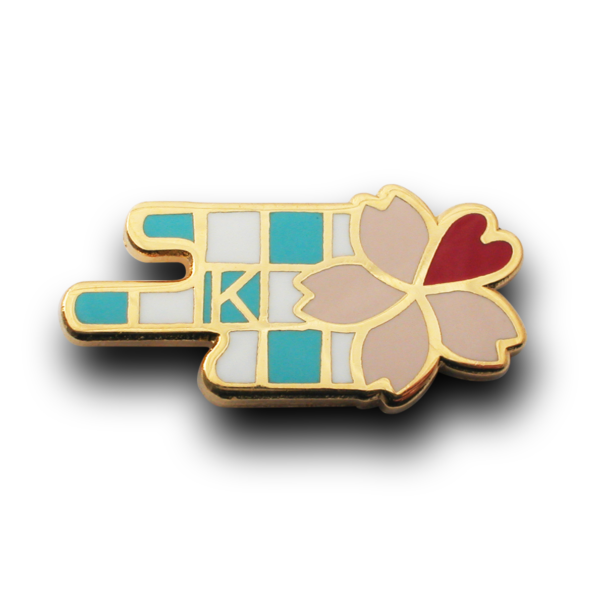 学園特製ピンバッチ 1C